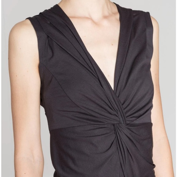 Isabel Étoile Marant Rodwell Mini Dress in Black - Picture 2 of 10